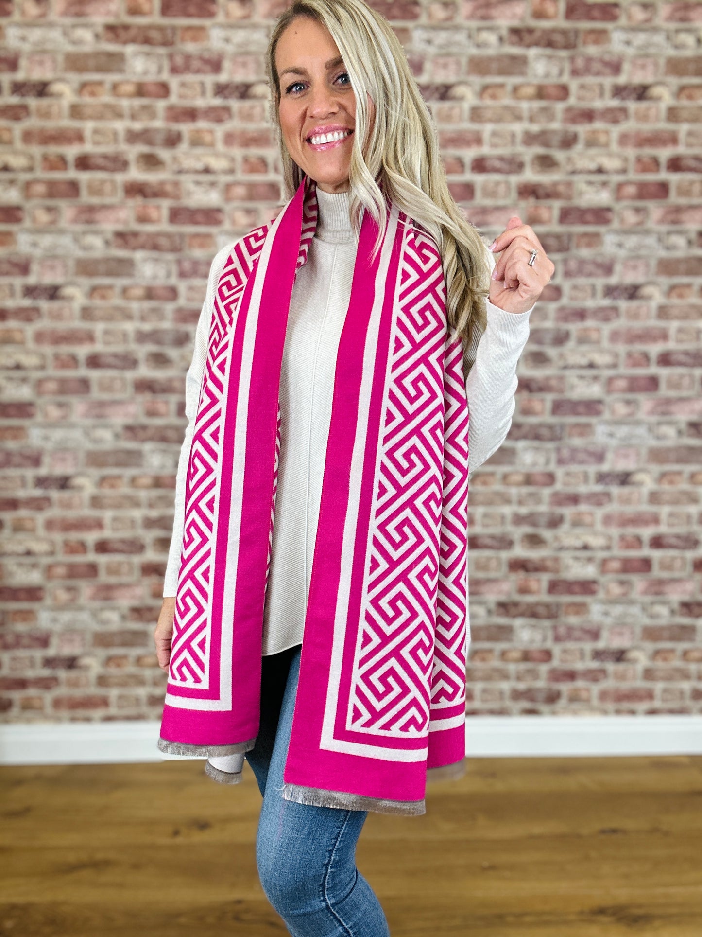 Aztek Cashmere Scarf