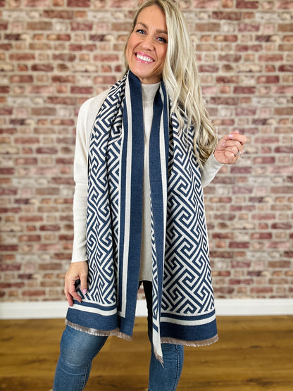 Aztek Cashmere Scarf