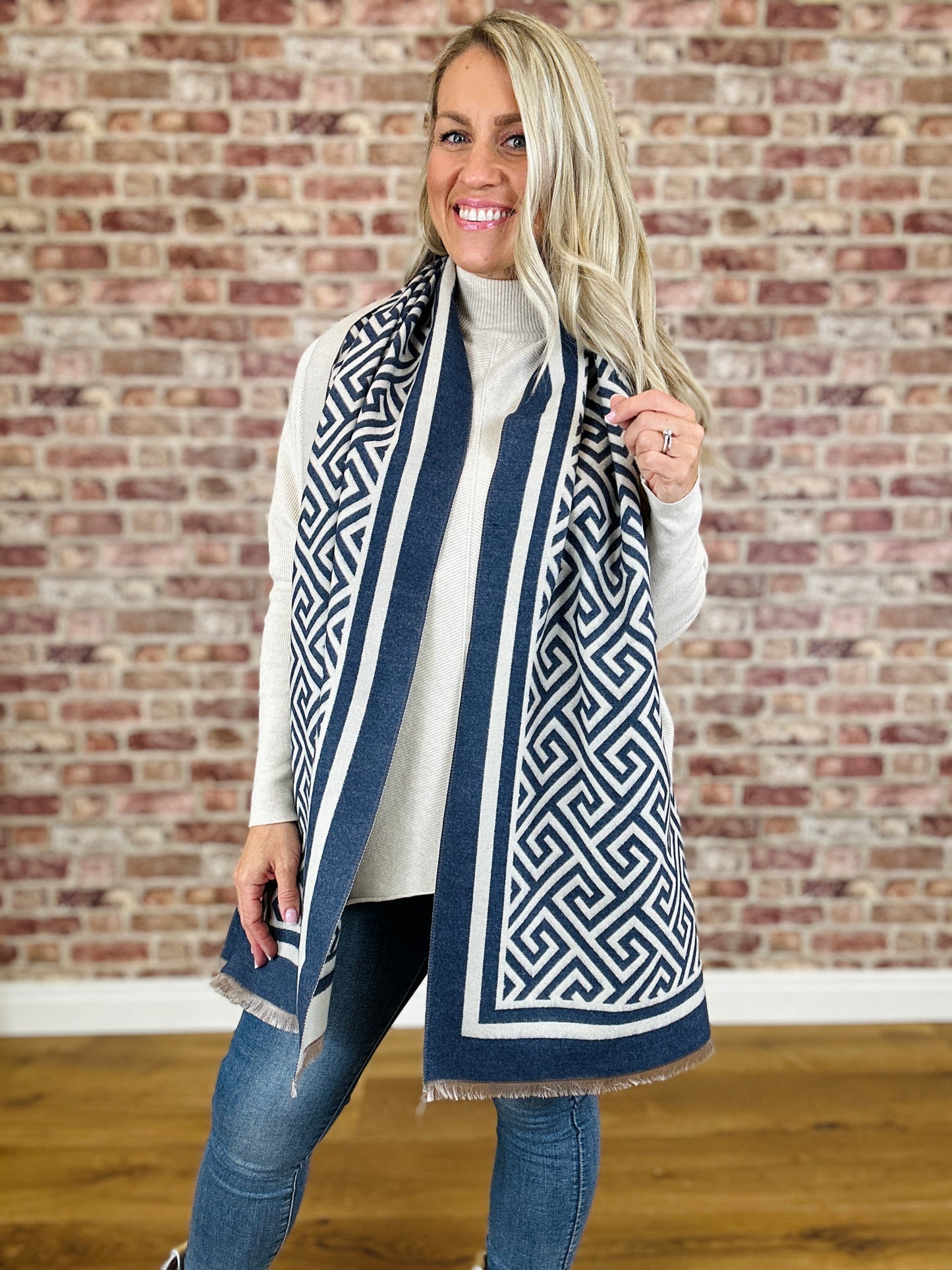 Aztek Cashmere Scarf