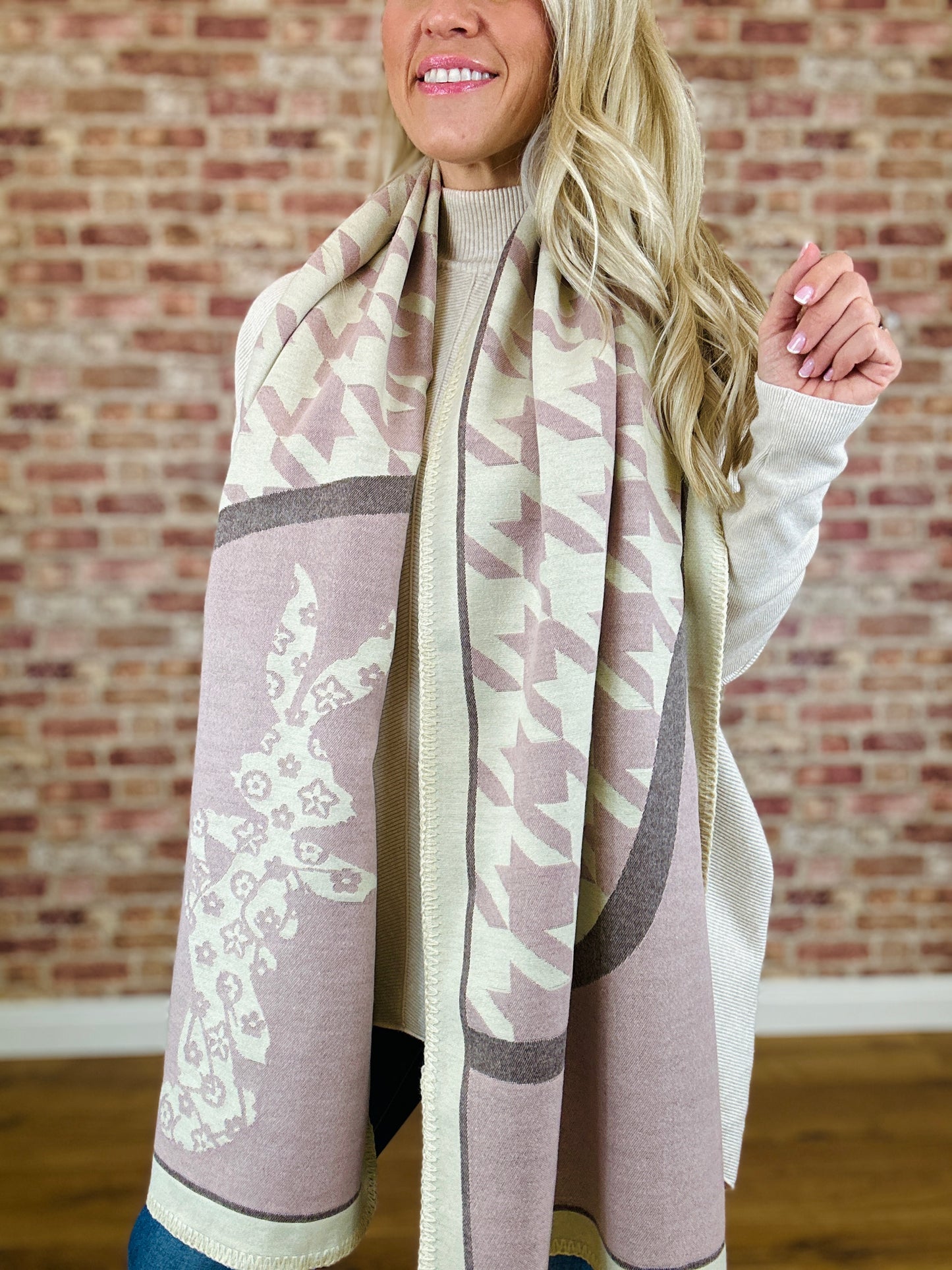 Bunny Cashmere Scarf