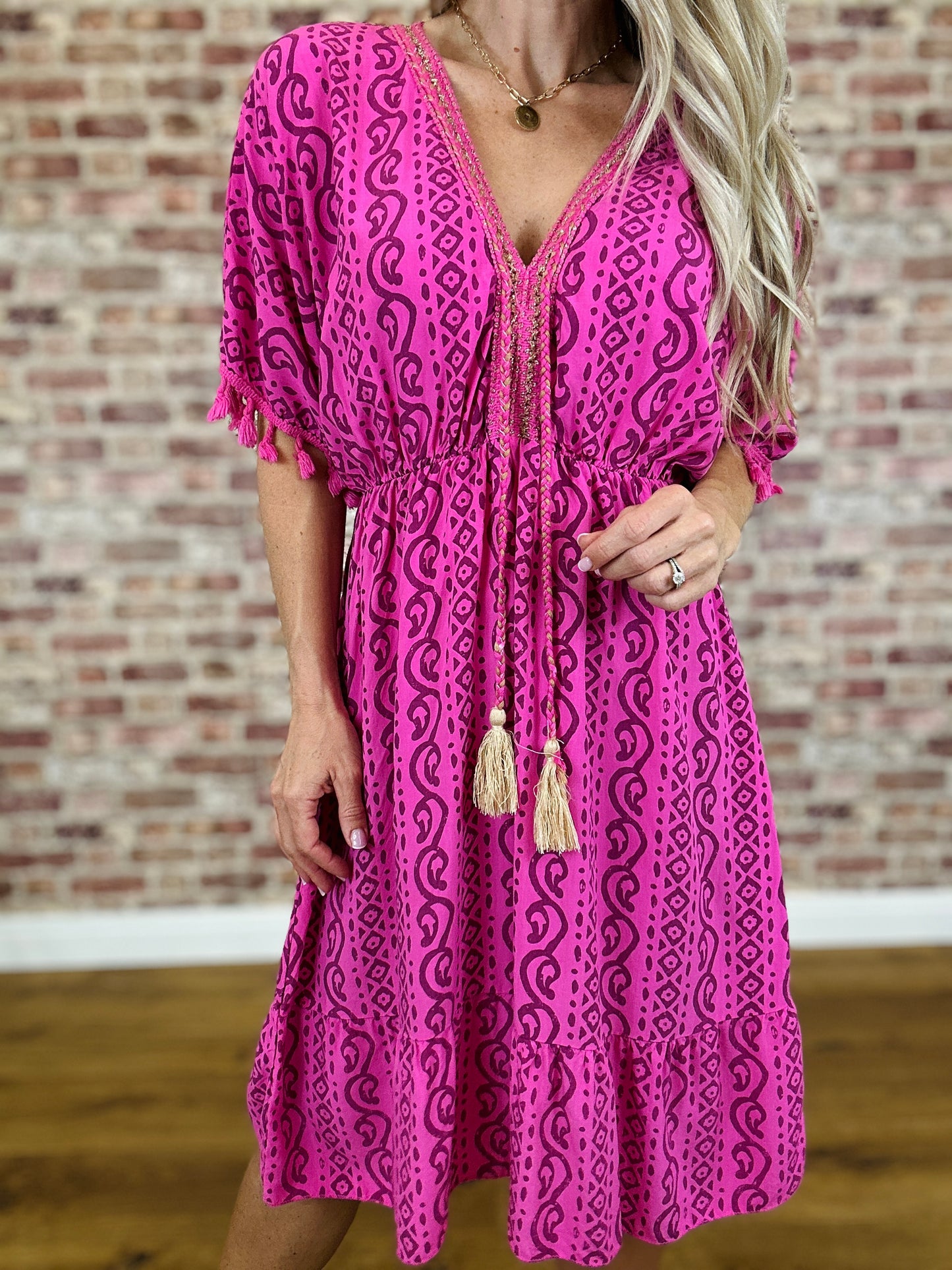 Morocco Gold Dress