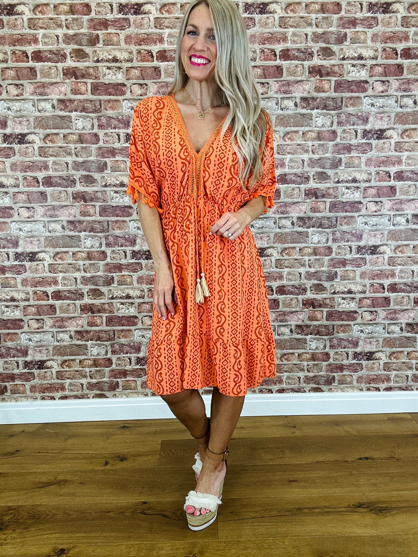Morocco Gold Dress