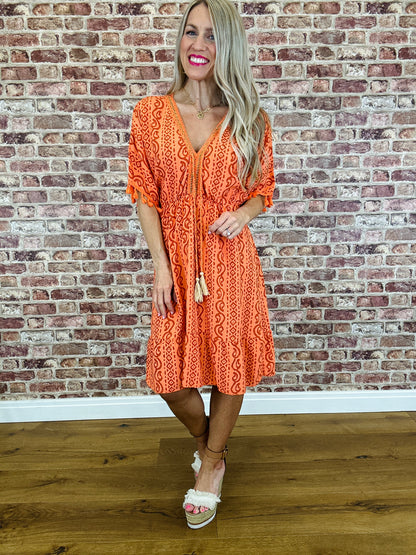 Morocco Gold Dress