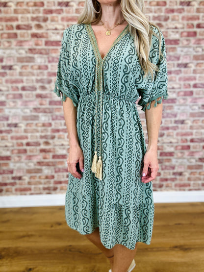 Morocco Gold Dress