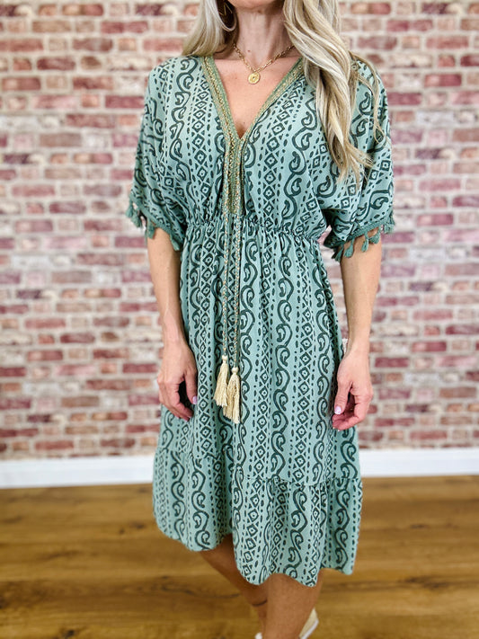 Morocco Gold Dress