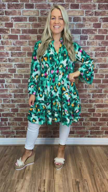 Lady Leo Smock Dress