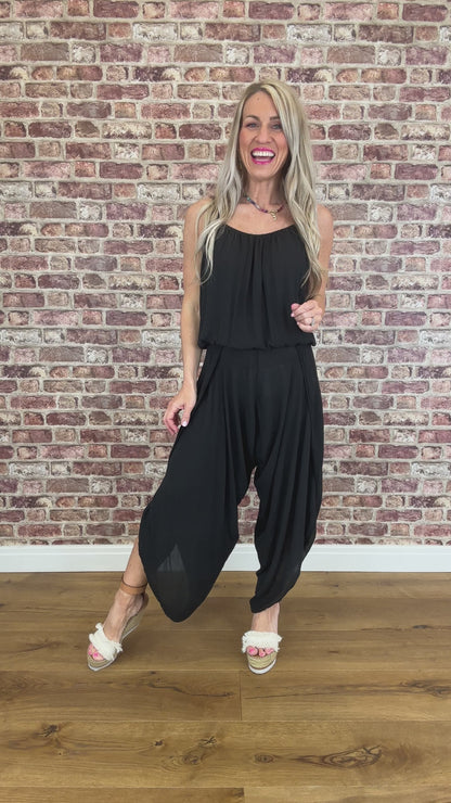Blue Eyed Lisa Romper