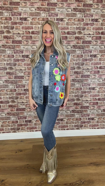 Blossom Jean Jacket