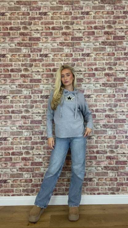 La Di Da Star Hoodie