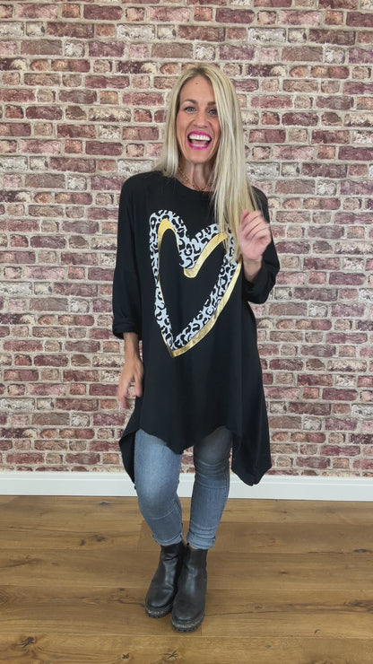 Secret Kisses Jersey Top
