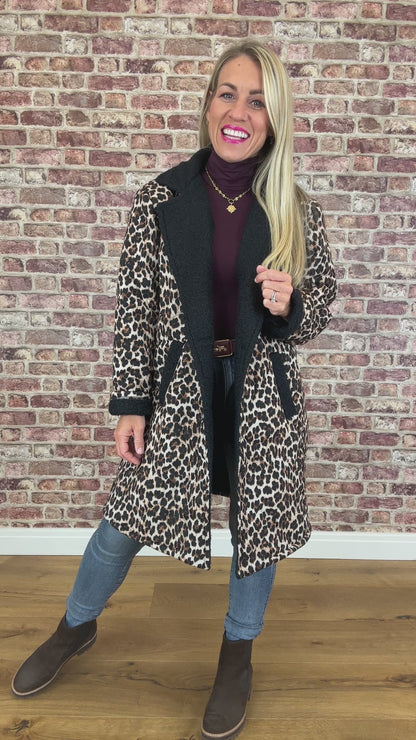 Arctic Leopard Jacket
