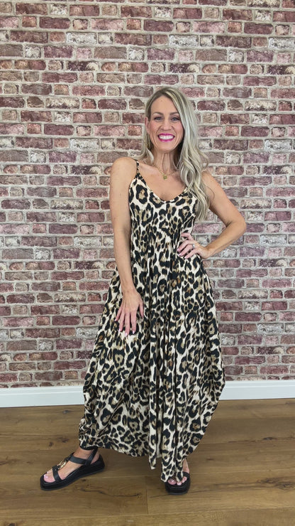 Coach Leopard Print Dress