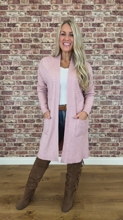 Blushed Kisses Cardigan