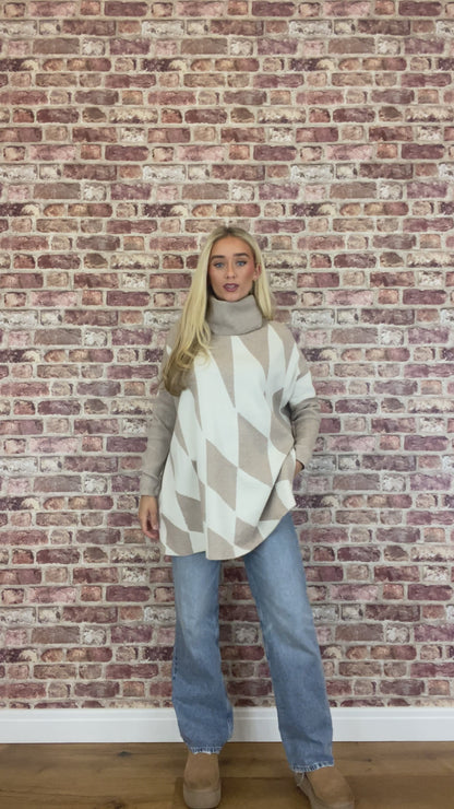 Harlequinn Jumper Dress