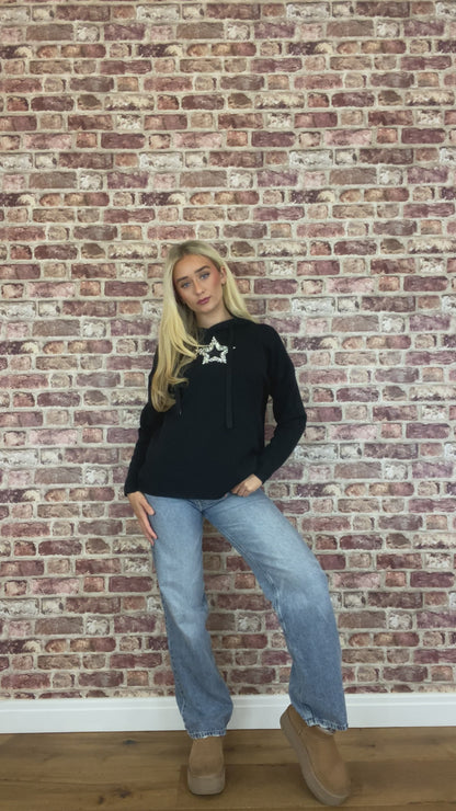 La Di Da Star Hoodie